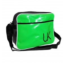 Underground Kulture Neon Green Stargazer Postman Shoulder Bag